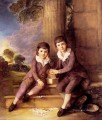 ジョンとヘンリー・トゥルーマン・ヴィルボワの肖像画 トーマス・ゲインズバラ